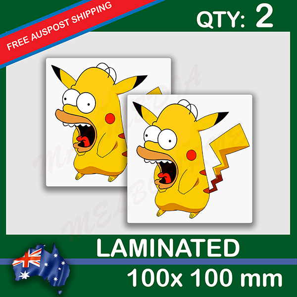 HOMERCHU, QTY 2, DECAL STICKER (LAMINATED) Die Cut for Car ,Ute, Caravan, 4x4 | HOMERCHU_v1.jpg